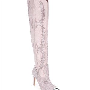 SOLD OUT gianni bini pink boots.